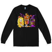 Black Halloween hocus pocus coffee cups Long Sleeve Tee - RanaPortraitStore