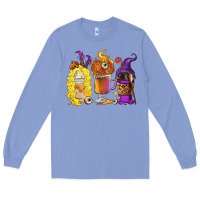 Colony Blue Halloween hocus pocus coffee cups Long Sleeve Tee - RanaPortraitStore