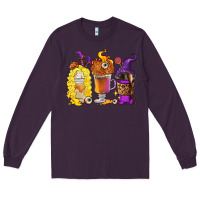 Plum Halloween hocus pocus coffee cups Long Sleeve Tee - RanaPortraitStore