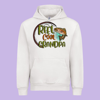 Reel Cool  Grandpa Urban Hoodie Designed By Maliassmallbusiness