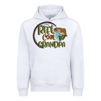 White reel cool  grandpa Urban Hoodie - MaliasSmallBusiness