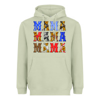Matcha mama american flag 4th of july Heavyweight Hoodie - HRA Design Shop