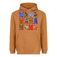 Meerkat mama american flag 4th of july Heavyweight Hoodie - HRA Design Shop