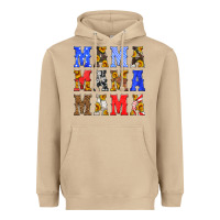 Mushroom mama american flag 4th of july Heavyweight Hoodie - HRA Design Shop