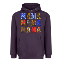 Plum mama american flag 4th of july Heavyweight Hoodie - HRA Design Shop
