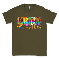 Army Green pride vibes Classic Tee - texasbilliewilder