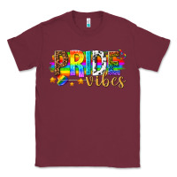 Burgundy pride vibes Classic Tee - texasbilliewilder