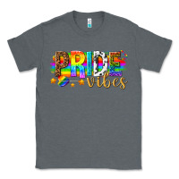 Charcoal Heather pride vibes Classic Tee - texasbilliewilder