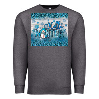 Charcoal Heather hello winter Premium Sweatshirt - JahusDesignShop