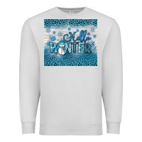 Dove Grey hello winter Premium Sweatshirt - JahusDesignShop