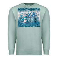 Seafoam hello winter Premium Sweatshirt - JahusDesignShop