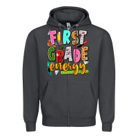 Smoke first grade energy Zipper Hoodie - texasbilliewilder