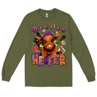 Army Green Hocus pocus Heifer Long Sleeve Tee - RanaPortraitStore