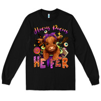 Black Hocus pocus Heifer Long Sleeve Tee - RanaPortraitStore