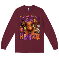 Burgundy Hocus pocus Heifer Long Sleeve Tee - RanaPortraitStore