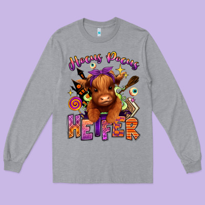 Long Sleeve Tee Hocus pocus Heifer