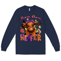 Navy Hocus pocus Heifer Long Sleeve Tee - RanaPortraitStore