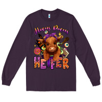 Plum Hocus pocus Heifer Long Sleeve Tee - RanaPortraitStore