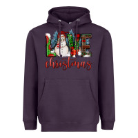 Plum love christmas Heavyweight Hoodie - FaDigitalArtStudio
