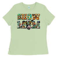 Matcha show mom baby cow Ladies Tee - BarkalooDesign