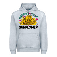 Heather Grey mommy' s little sunflower Urban Hoodie - MaliasSmallBusiness