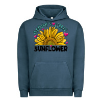 Pigment Midnight Navy mommy' s little sunflower Urban Hoodie - MaliasSmallBusiness