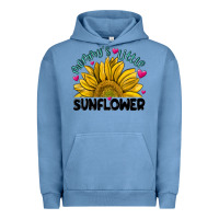 Pigment Pebble Blue mommy' s little sunflower Urban Hoodie - MaliasSmallBusiness