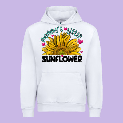 Mommy' S Little Sunflower Urban Hoodie Designed By Maliassmallbusiness