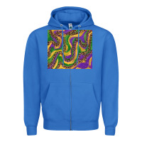 True Royal mardi gras tumbler Zipper Hoodie - RanaPortraitStore