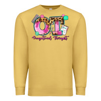 Antique Gold ot occupational therapist Premium Sweatshirt - AdoDesignShop