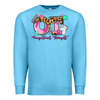 Ocean Blue ot occupational therapist Premium Sweatshirt - AdoDesignShop