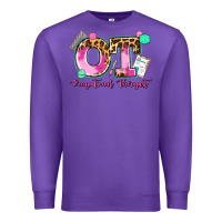 Purple ot occupational therapist Premium Sweatshirt - AdoDesignShop