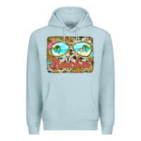 Blue Mist beach'in sunglasses Premium Hoodie - Jasminsmagicworld