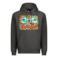 Charcoal Heather beach'in sunglasses Premium Hoodie - Jasminsmagicworld