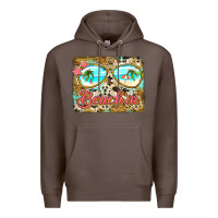 Coffee beach'in sunglasses Premium Hoodie - Jasminsmagicworld