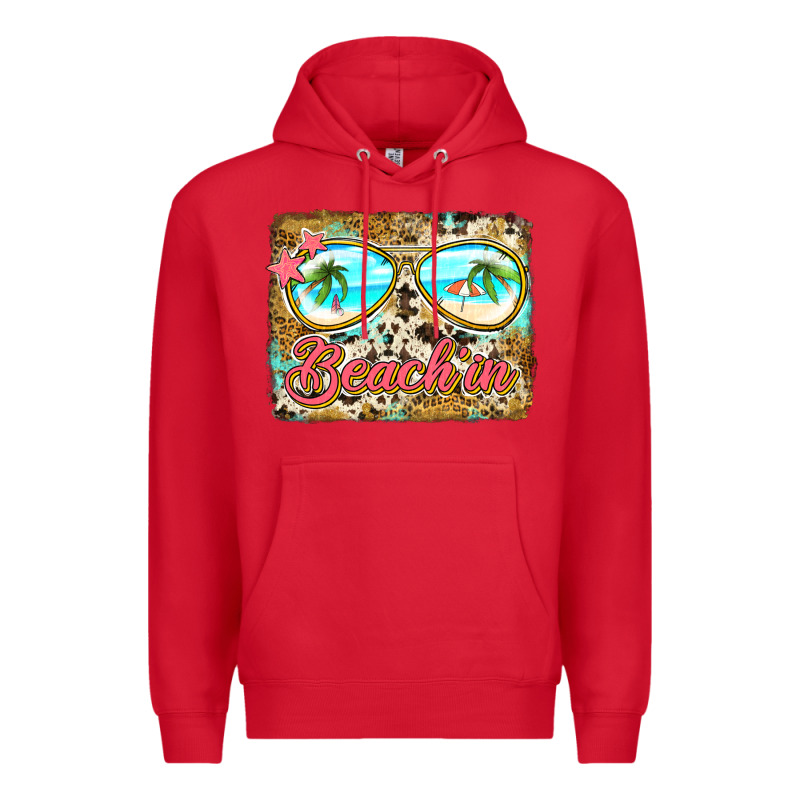 Beach'in Sunglasses Premium Hoodie by Jasminsmagicworld | Teevron