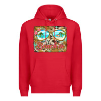 Red beach'in sunglasses Premium Hoodie - Jasminsmagicworld