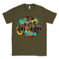 Army Green western mom Classic Tee - Zillion Design Studio