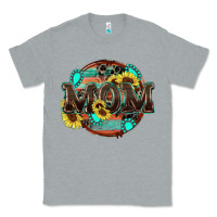 Heather Grey western mom Classic Tee - Zillion Design Studio