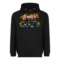 Black beautiful crazy Heavyweight Hoodie - CowhideDigitalArt