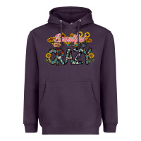 Plum beautiful crazy Heavyweight Hoodie - CowhideDigitalArt