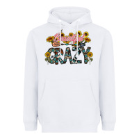 White beautiful crazy Heavyweight Hoodie - CowhideDigitalArt