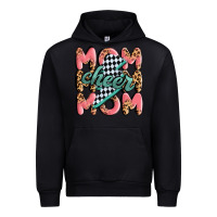 Black cheer mom Urban Hoodie - MaliasSmallBusiness
