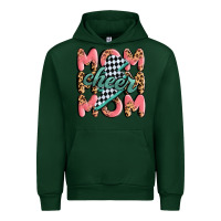 Forest Green cheer mom Urban Hoodie - MaliasSmallBusiness