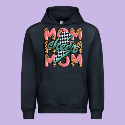 Cheer Mom Urban Hoodie Designed By Maliassmallbusiness