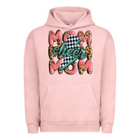 Pigment Salmon cheer mom Urban Hoodie - MaliasSmallBusiness