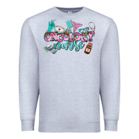 Heather Grey oncology nurse Premium Sweatshirt - AdoDesignShop
