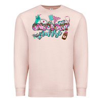 Pale Pink oncology nurse Premium Sweatshirt - AdoDesignShop