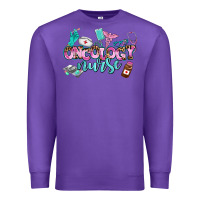 Purple oncology nurse Premium Sweatshirt - AdoDesignShop
