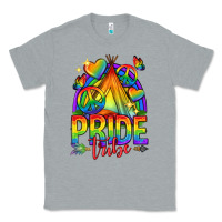 Heather Grey pride tribe lgbtq Classic Tee - texasbilliewilder